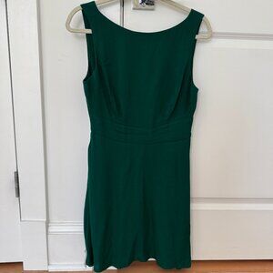 Reformation Green Elva Dress